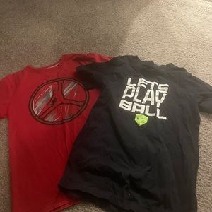 2 shirt bundle selling together both shirts for $15
